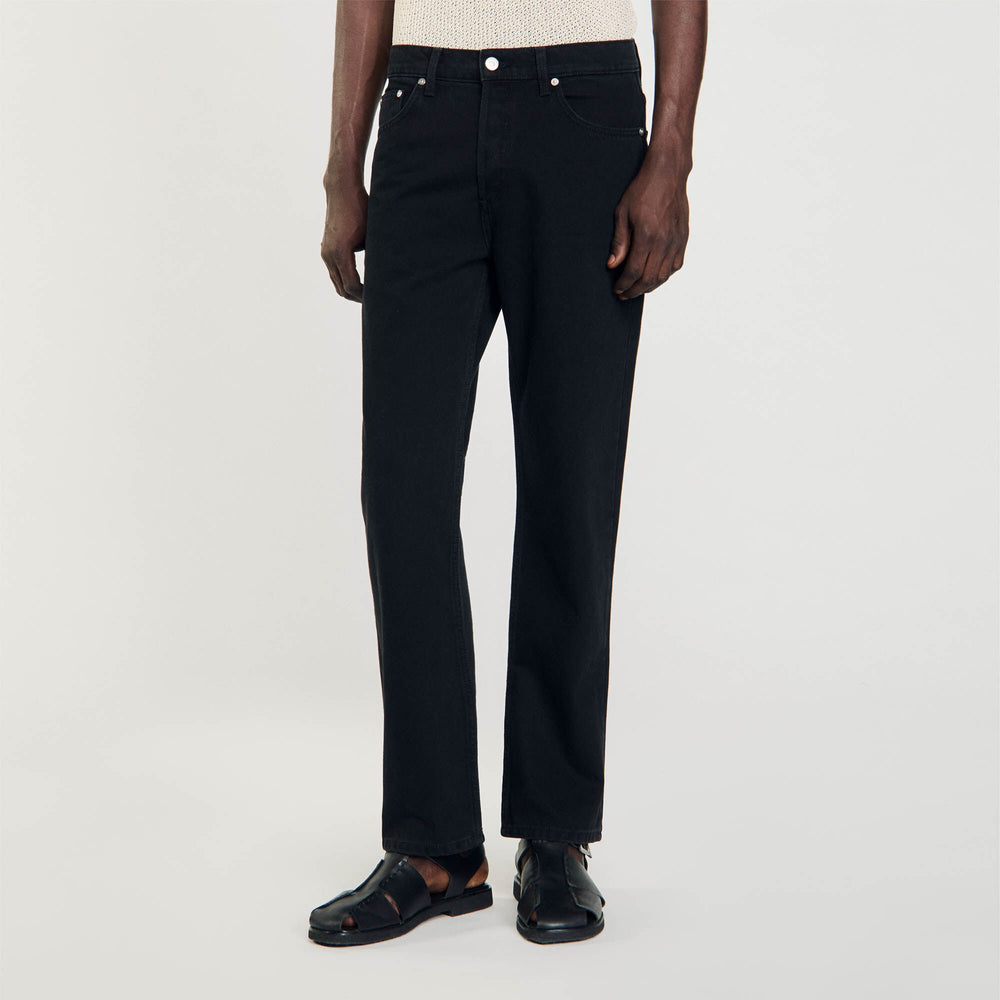Sandro / Regular jeans Black