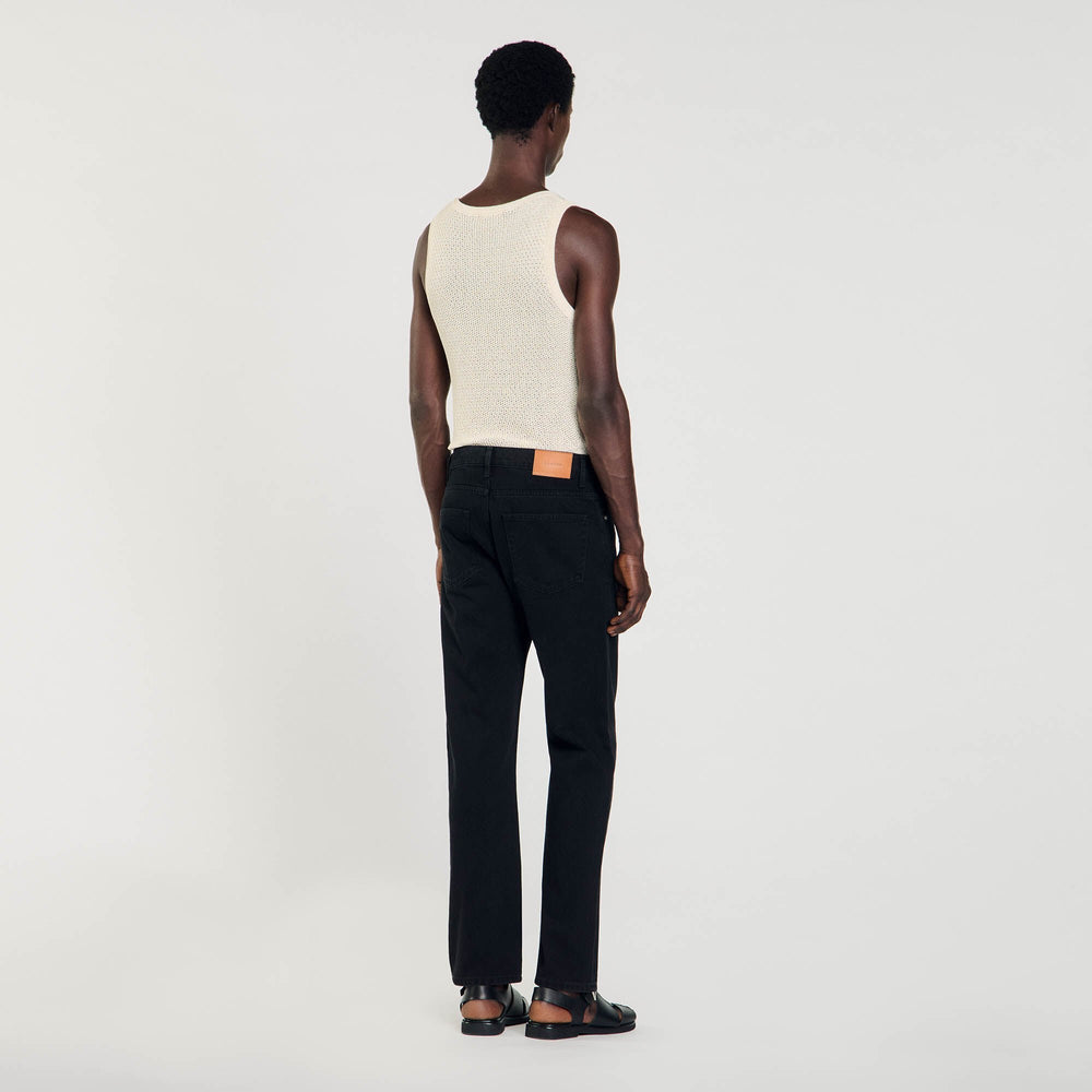 Sandro / Regular jeans Black