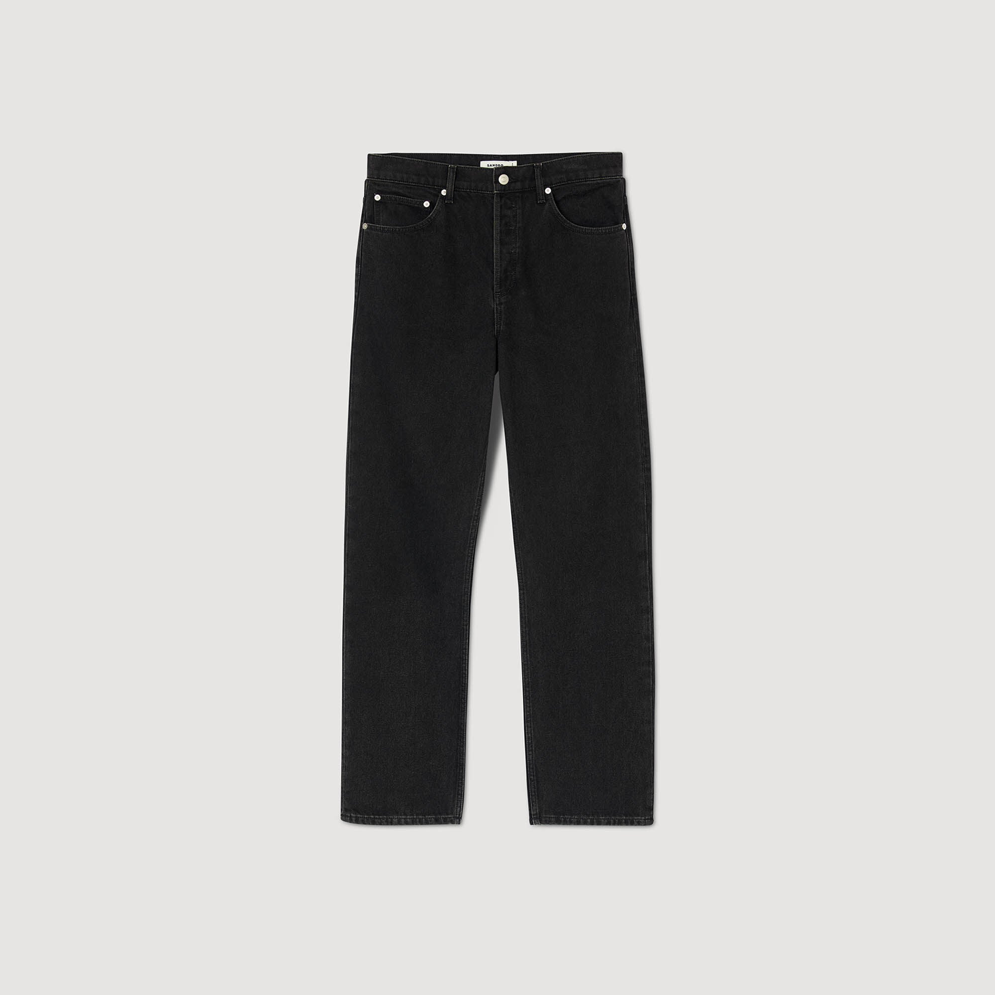 Sandro / Regular jeans Black