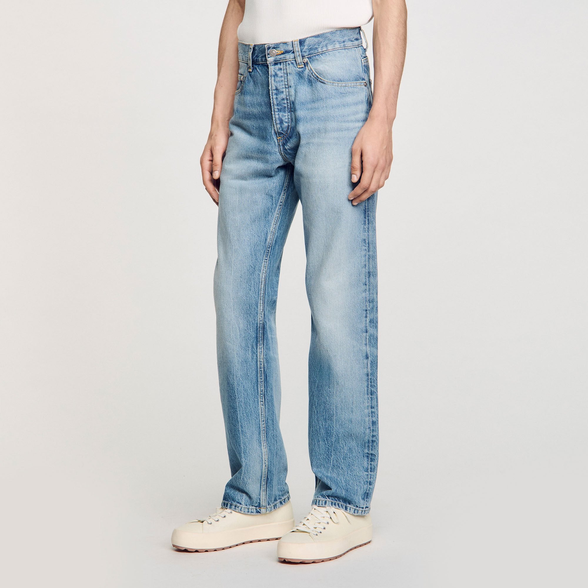 Sandro / Regular jeans Light Blue - Denim