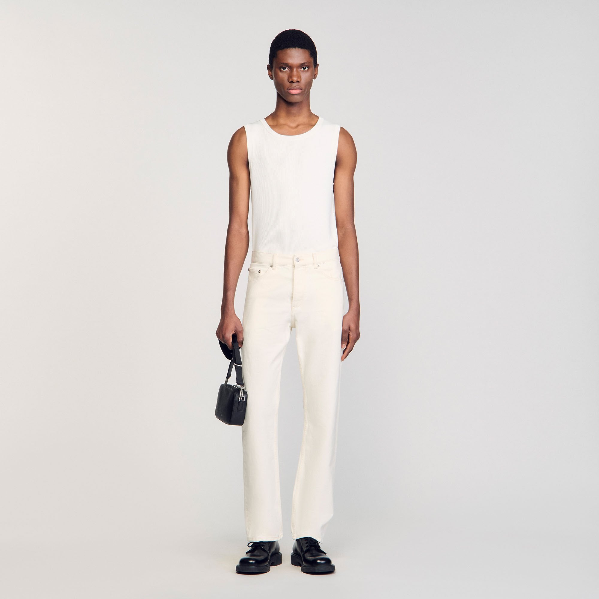 Sandro / Regular jeans Ivory.