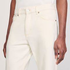 Sandro / Regular jeans Ivory.