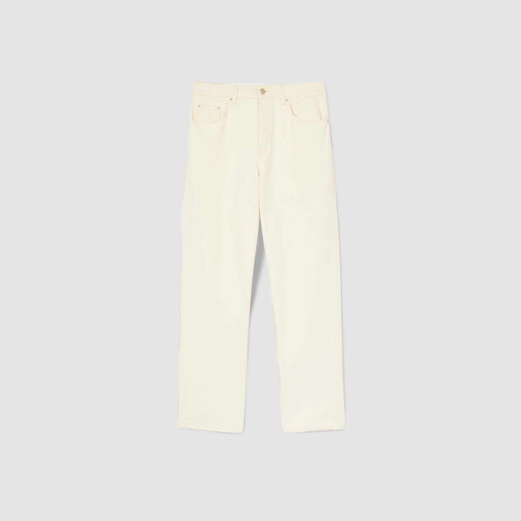Sandro / Regular jeans Ivory.