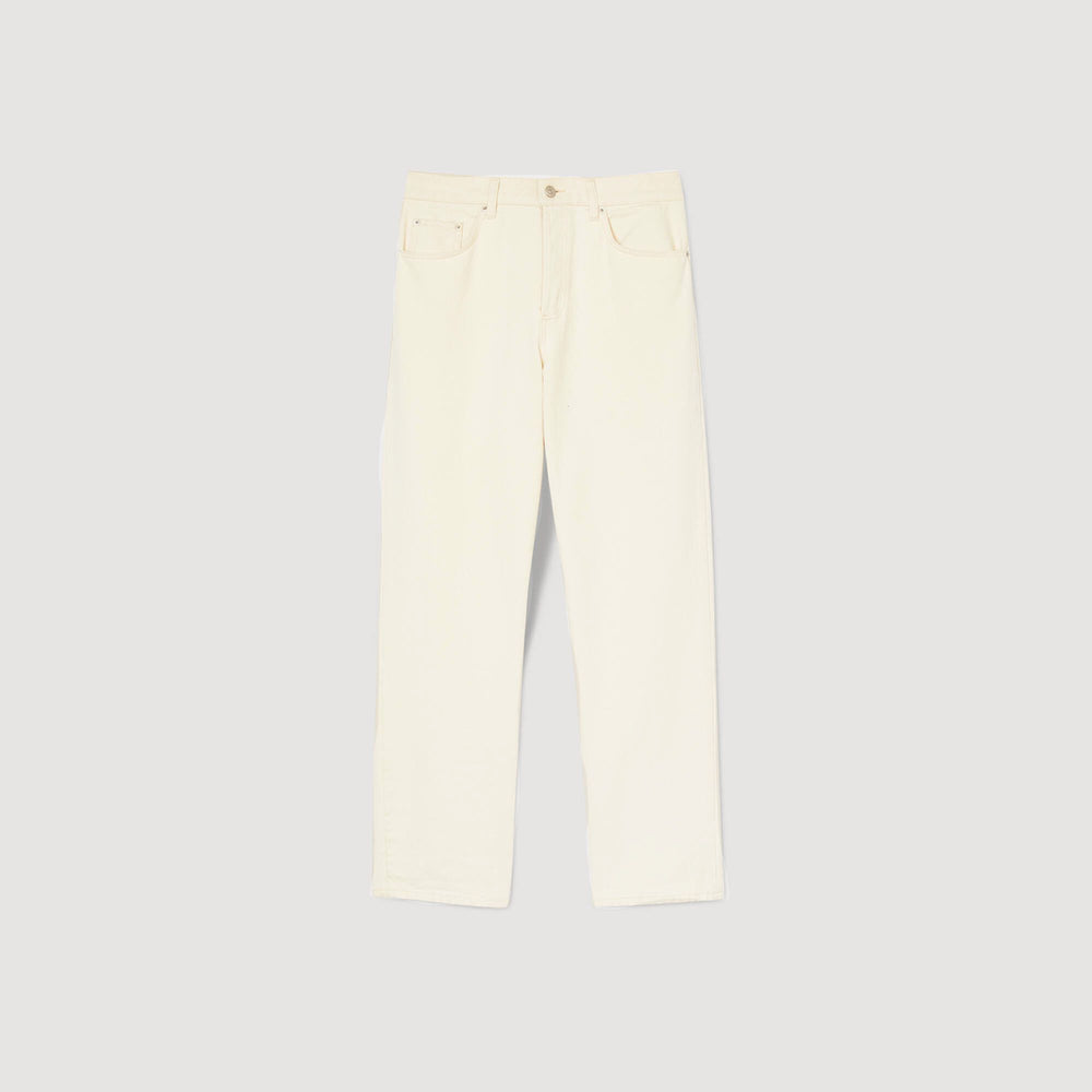 Sandro / Regular jeans Ivory.