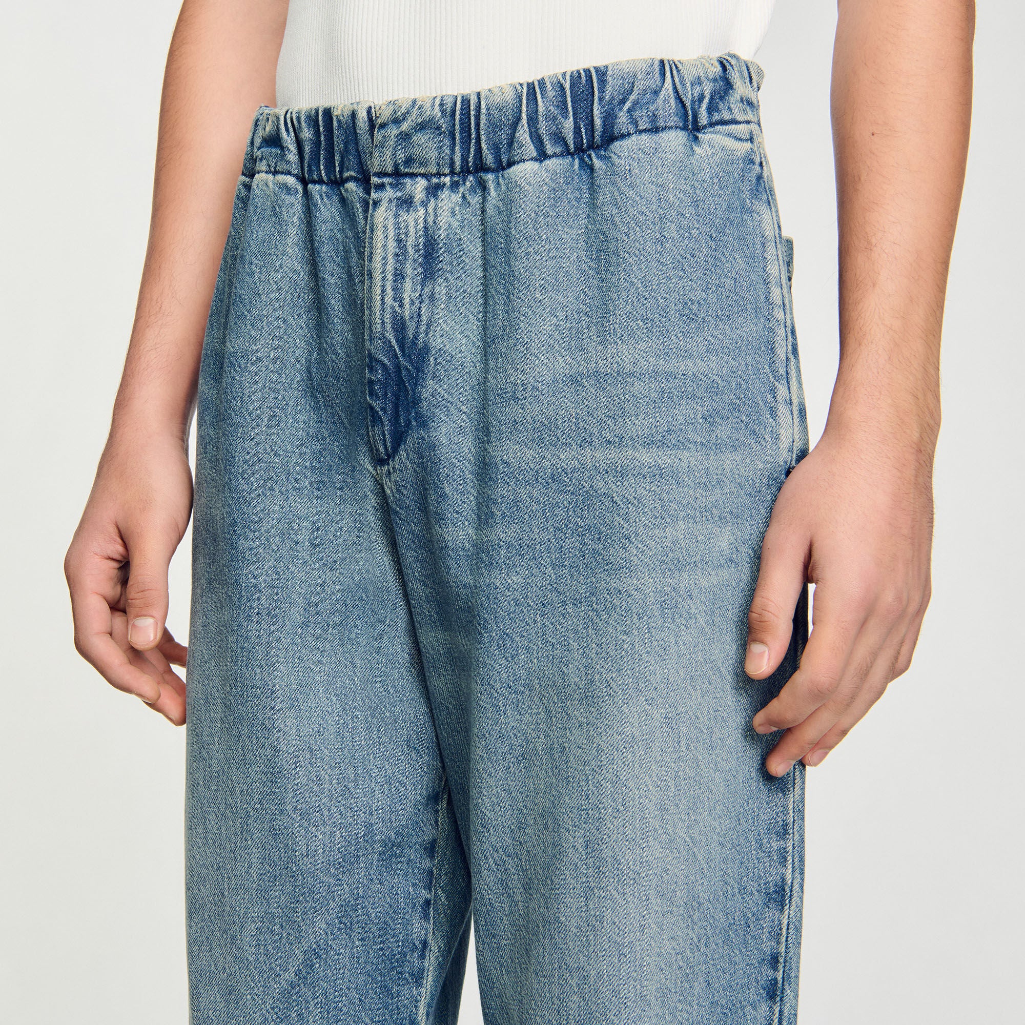 Sandro / Wide-leg jeans Blue Vintage - Denim
