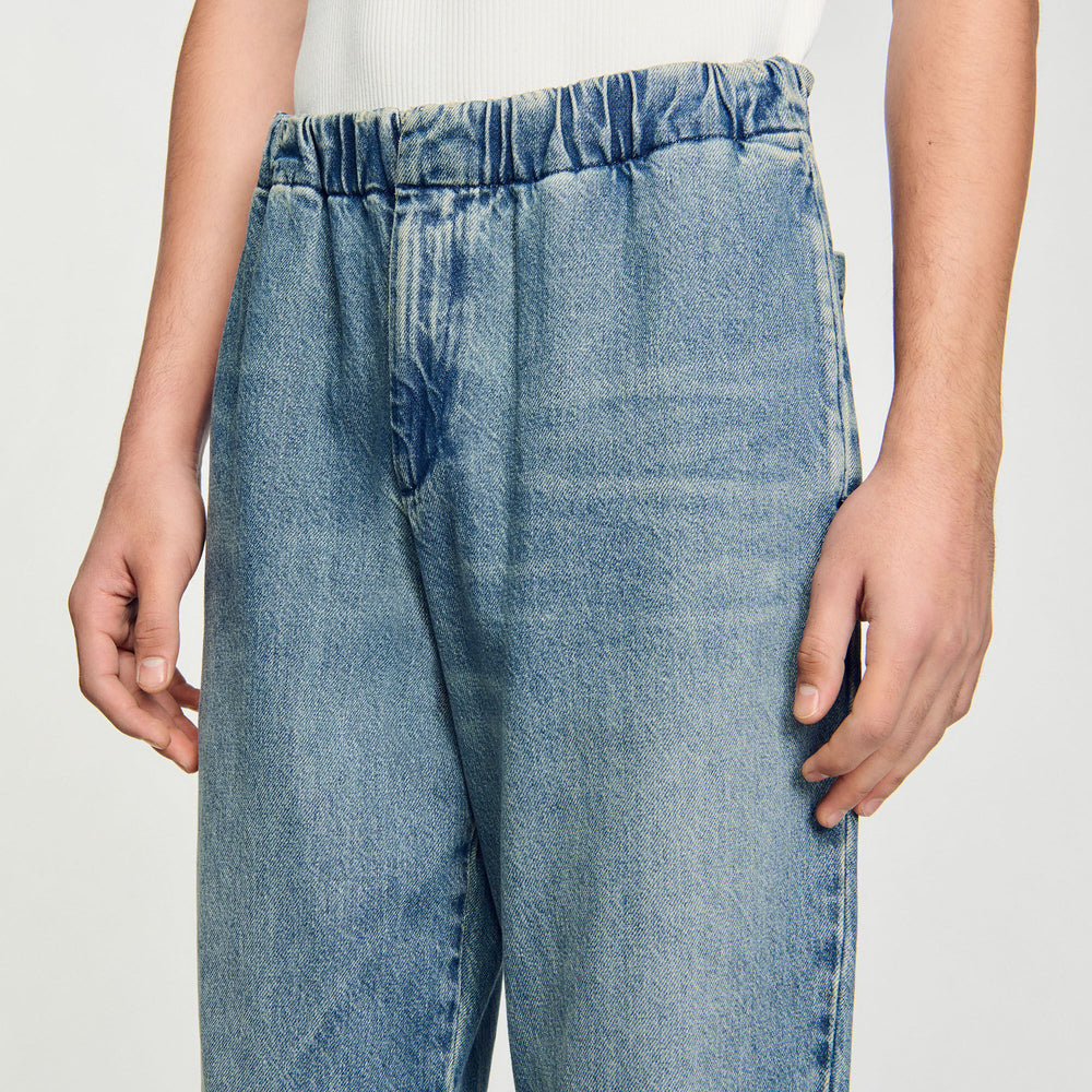 Sandro / Wide-leg jeans Blue Vintage - Denim