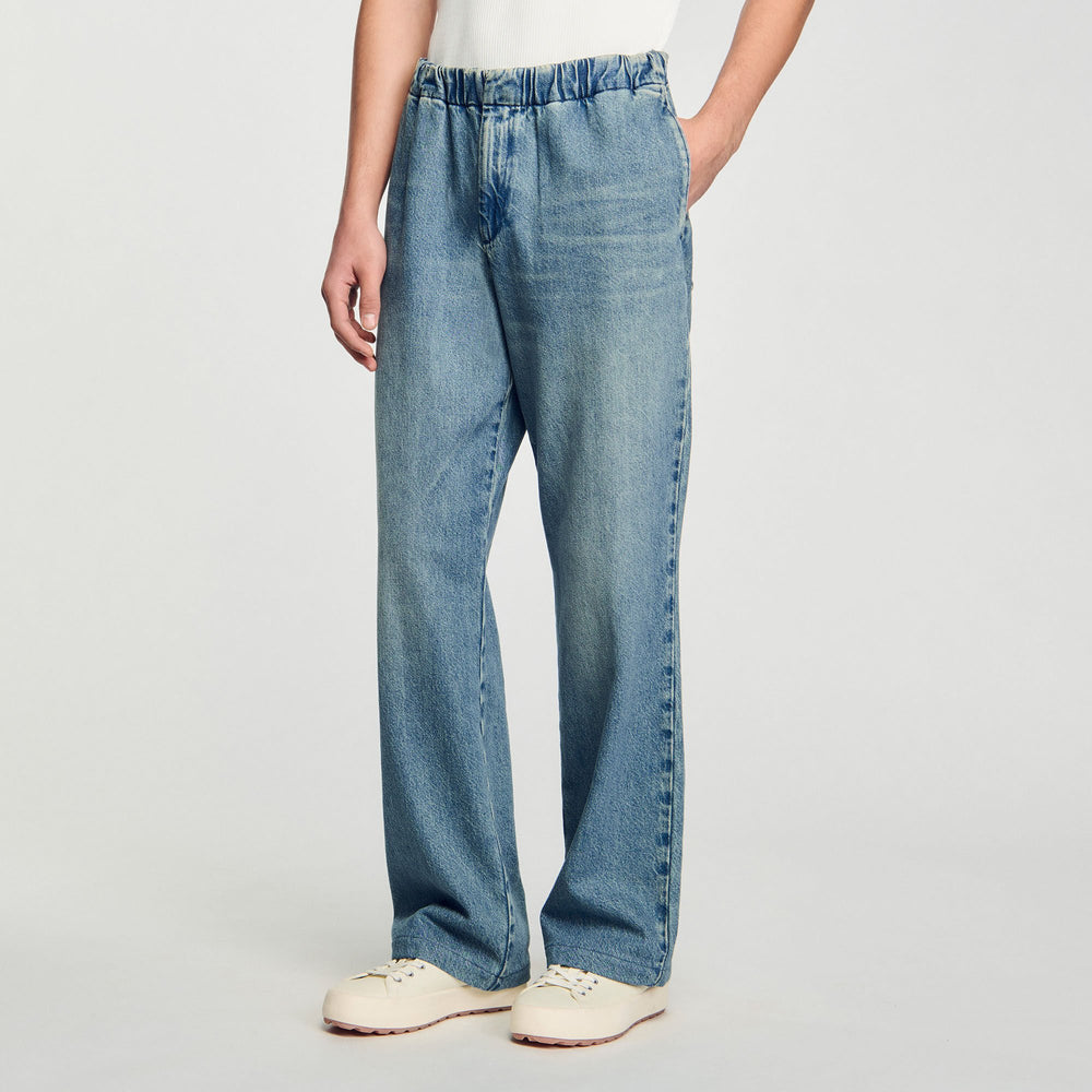 Sandro / Wide-leg jeans Blue Vintage - Denim