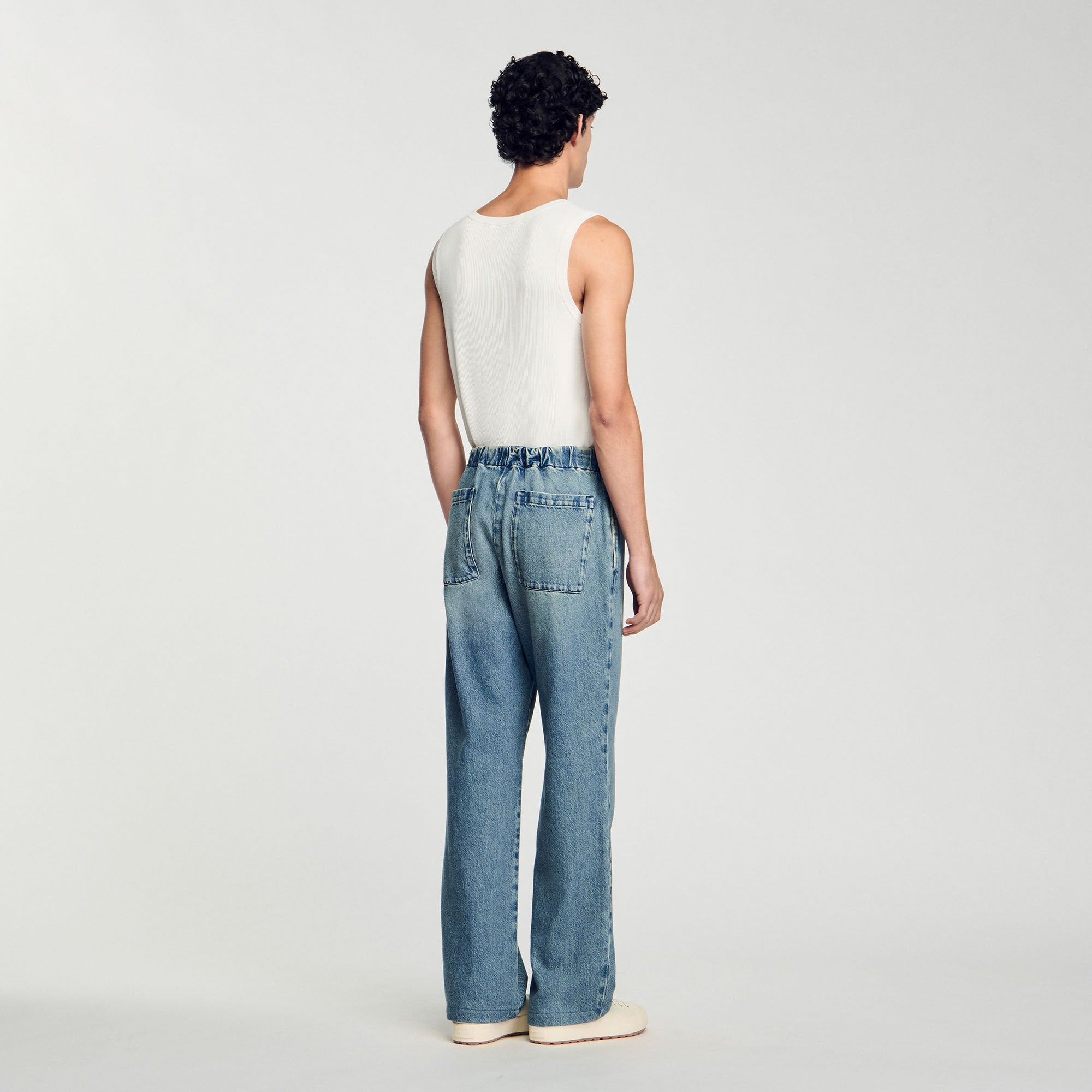 Sandro / Wide-leg jeans Blue Vintage - Denim