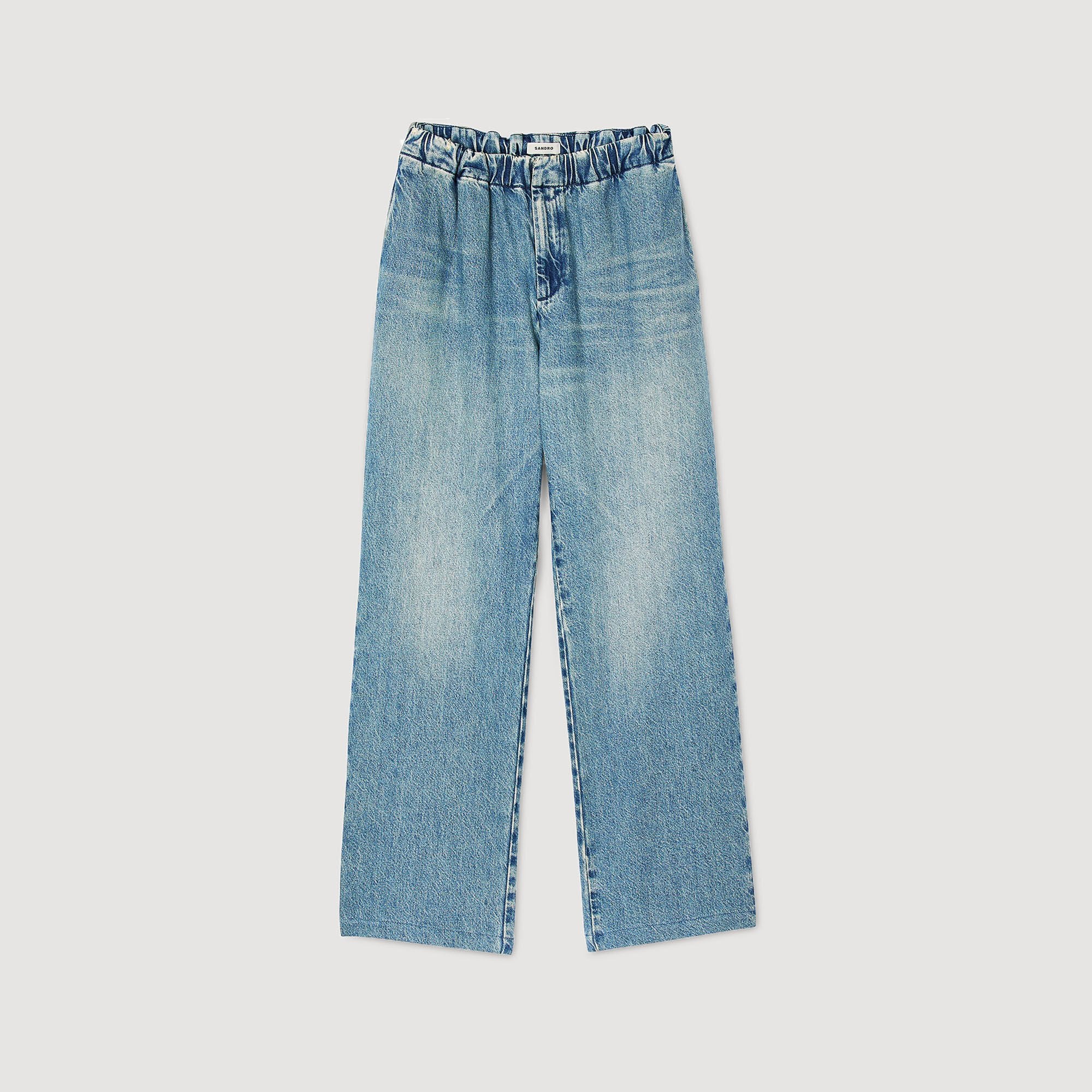 Sandro / Wide-leg jeans Blue Vintage - Denim