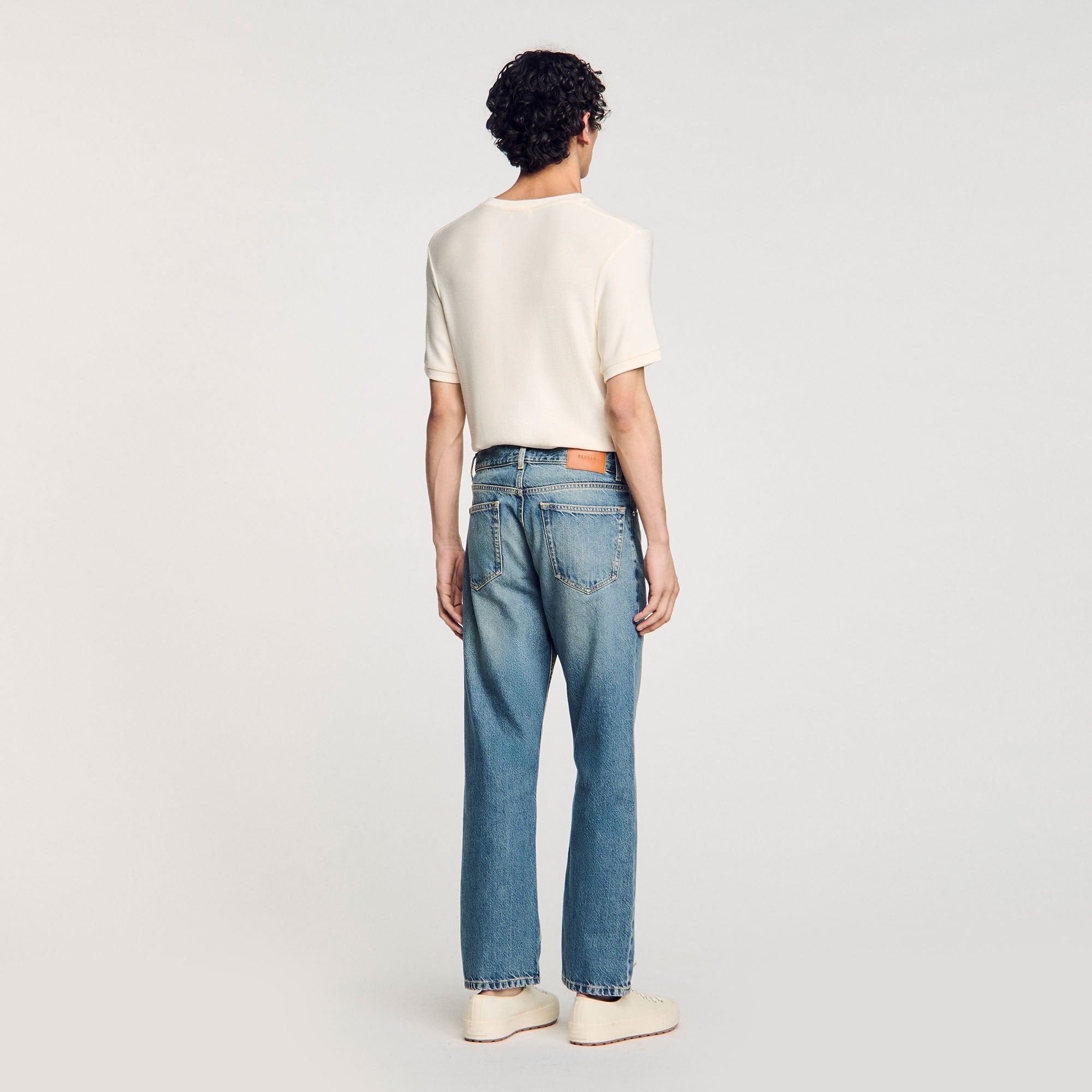 Sandro / Loose-fit jeans Blue Vintage - Denim