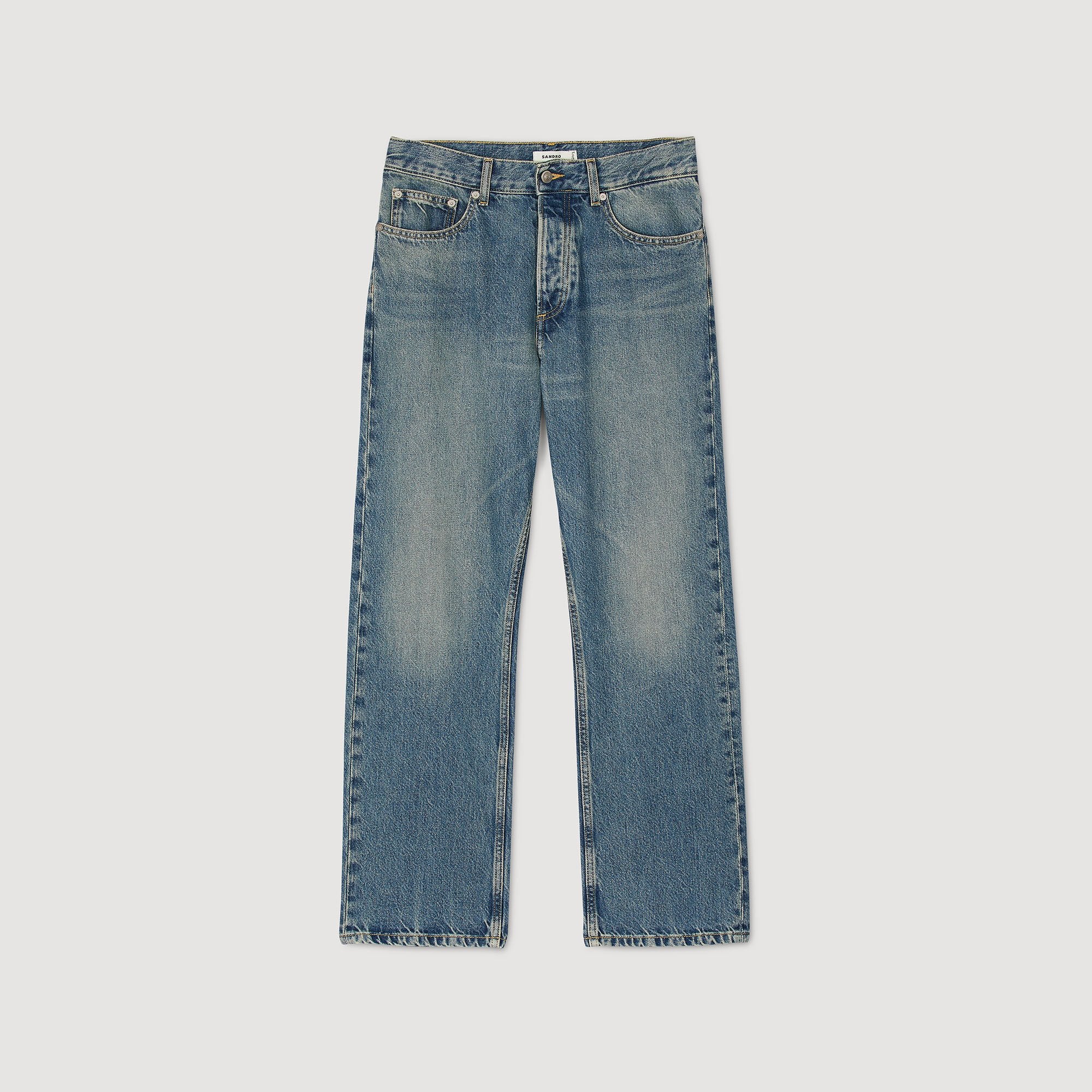 Sandro / Loose-fit jeans Blue Vintage - Denim