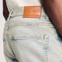 Sandro / Regular faded jeans Blue Vintage - Denim