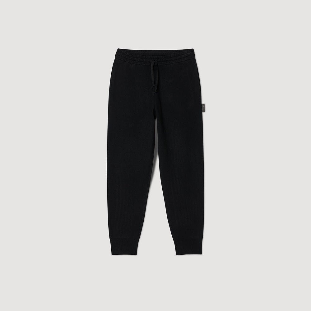 Sandro / Knit jogging bottoms Black