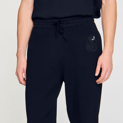 Sandro / Joggers with snake detail Black