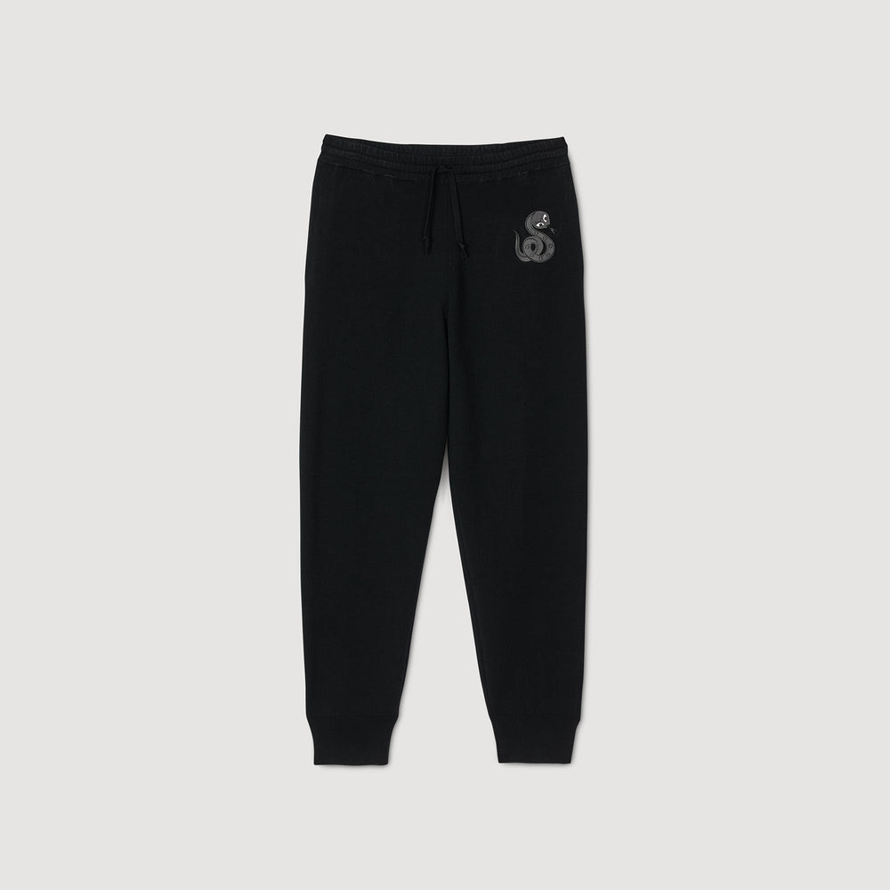 Sandro / Joggers with snake detail Black