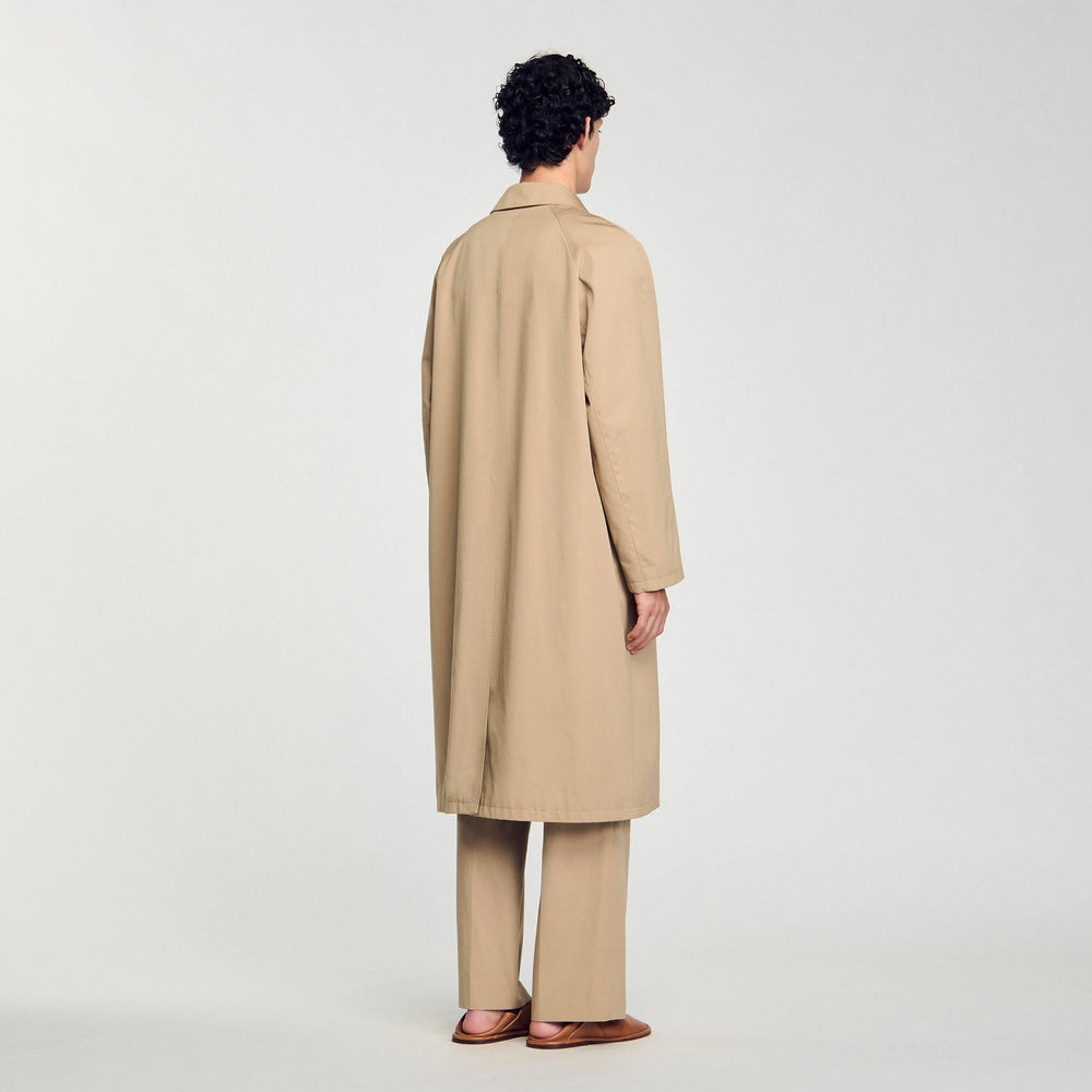 Sandro / Long coat Sand.