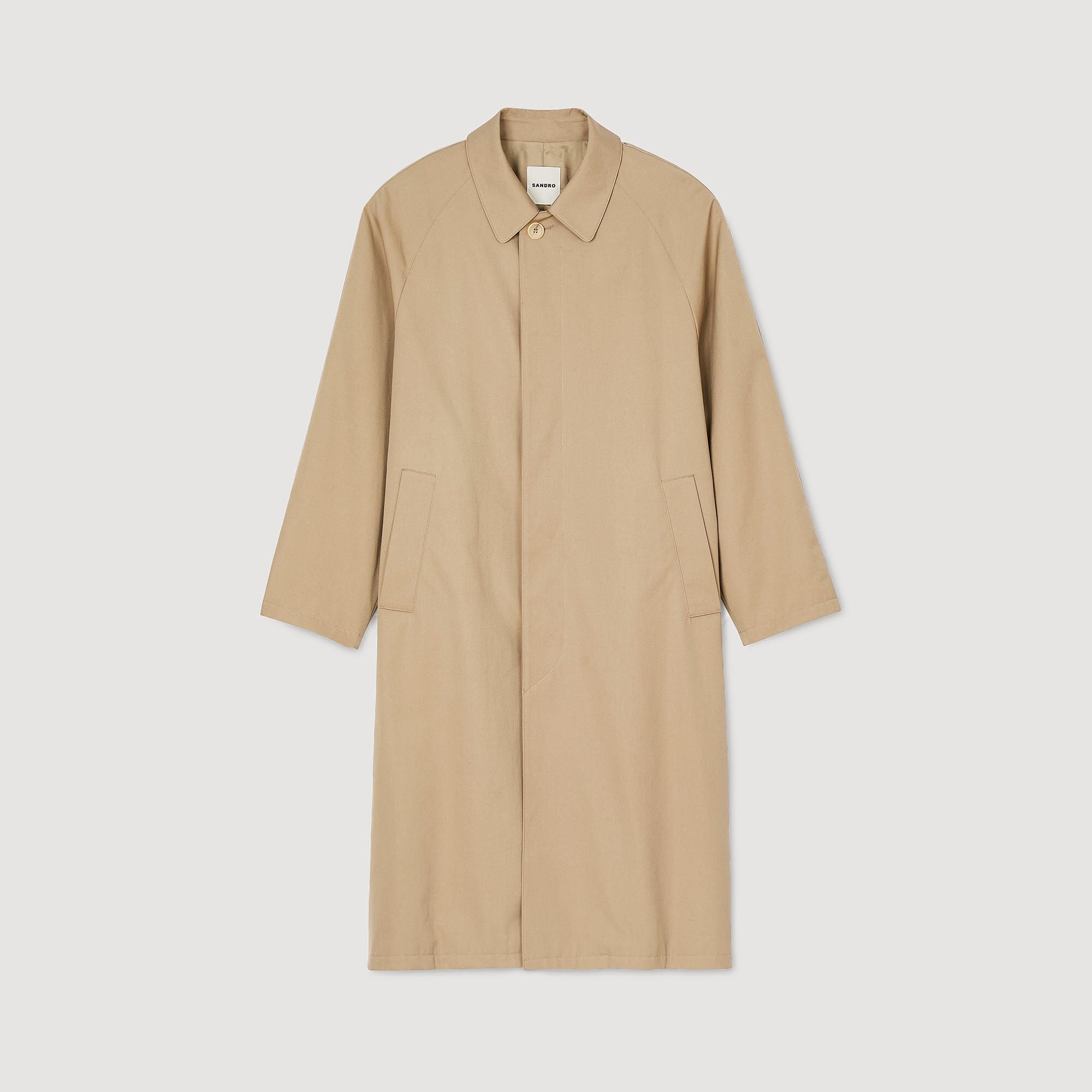 Sandro / Long coat Sand.