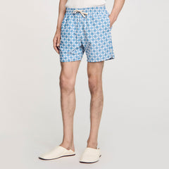 Sandro / Square Cross swim shorts Blue Sky