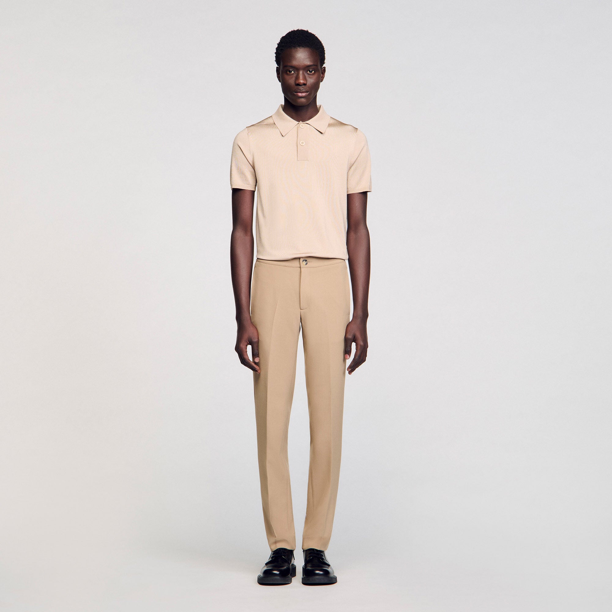 Sandro / Jersey trousers Beige