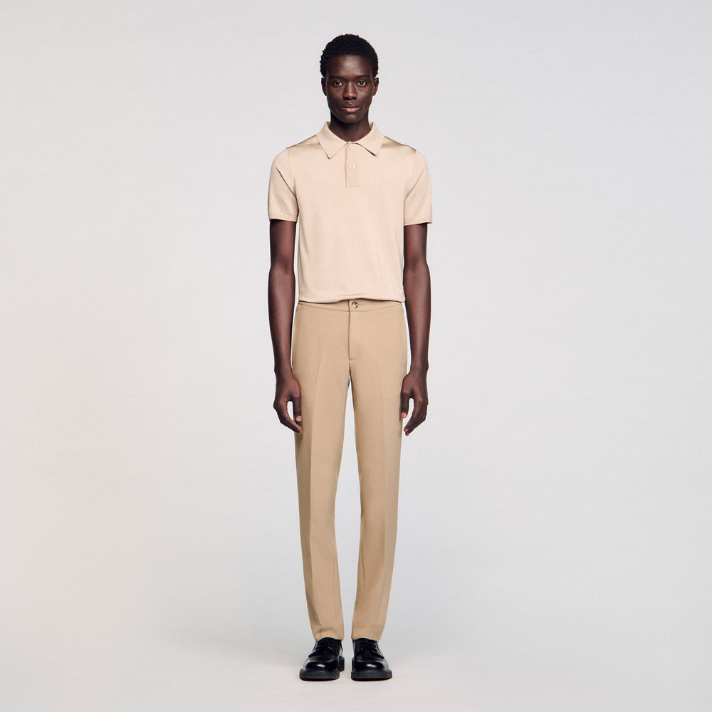 Sandro / Jersey trousers Beige
