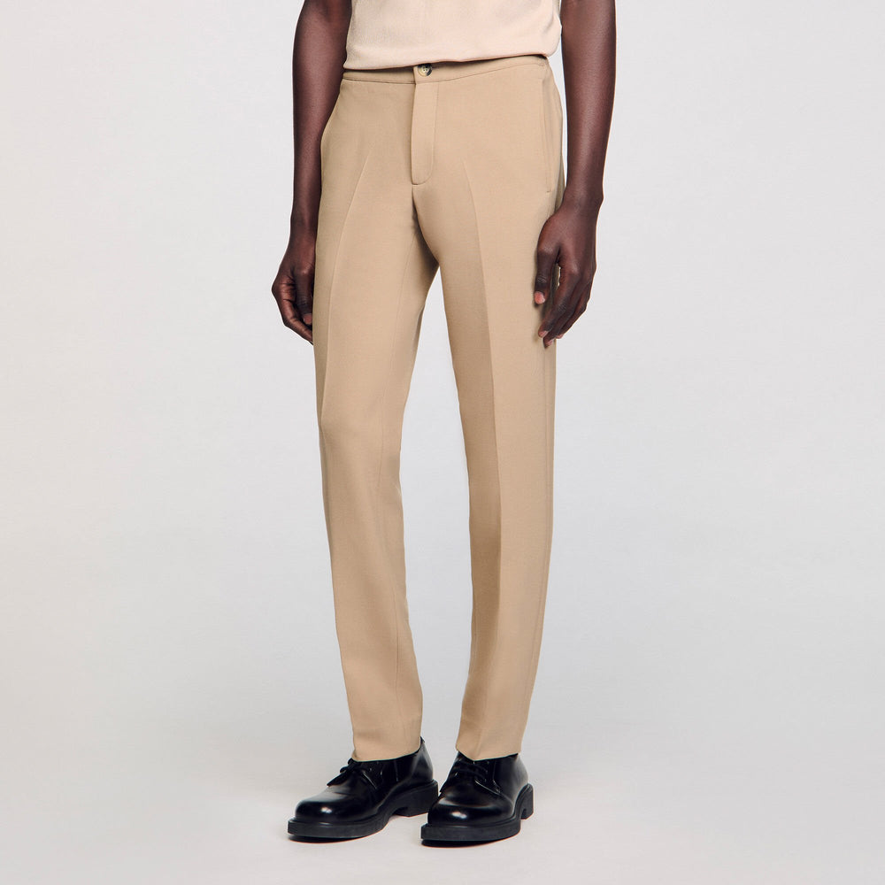 Sandro / Jersey trousers Beige
