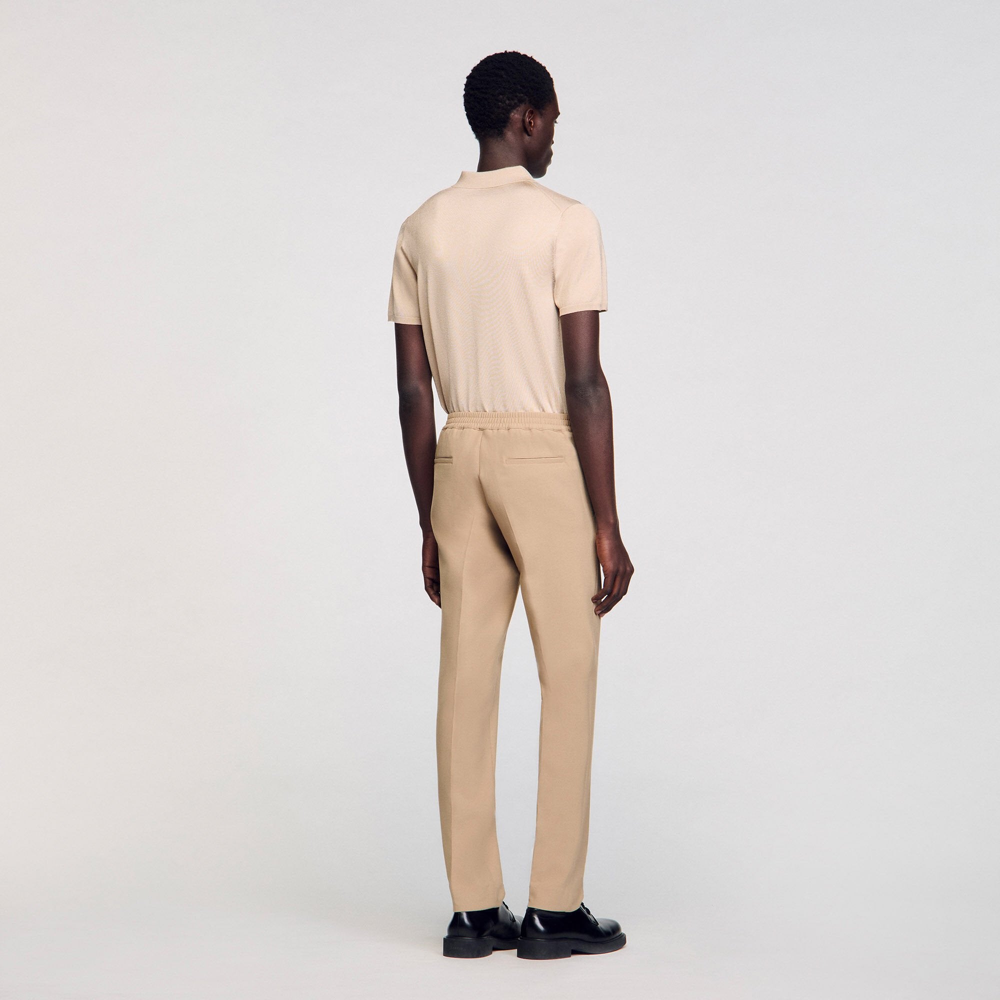 Sandro / Jersey trousers Beige
