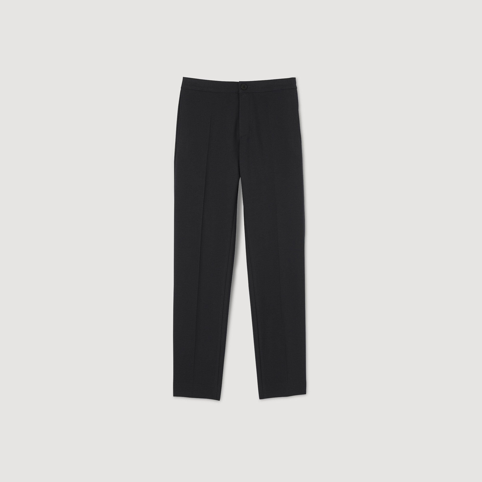 Sandro / Jersey trousers Black