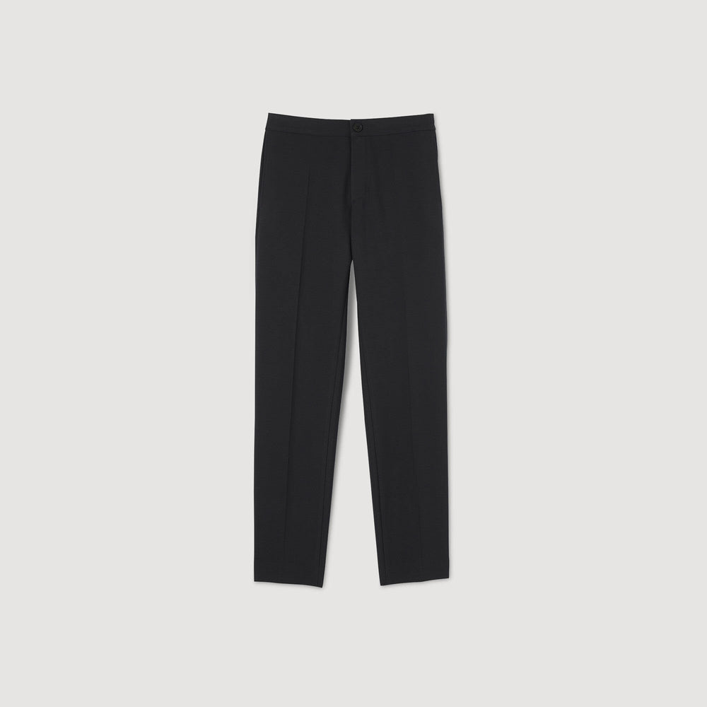 Sandro / Jersey trousers Black