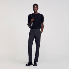 Sandro / Jersey trousers Dark Grey
