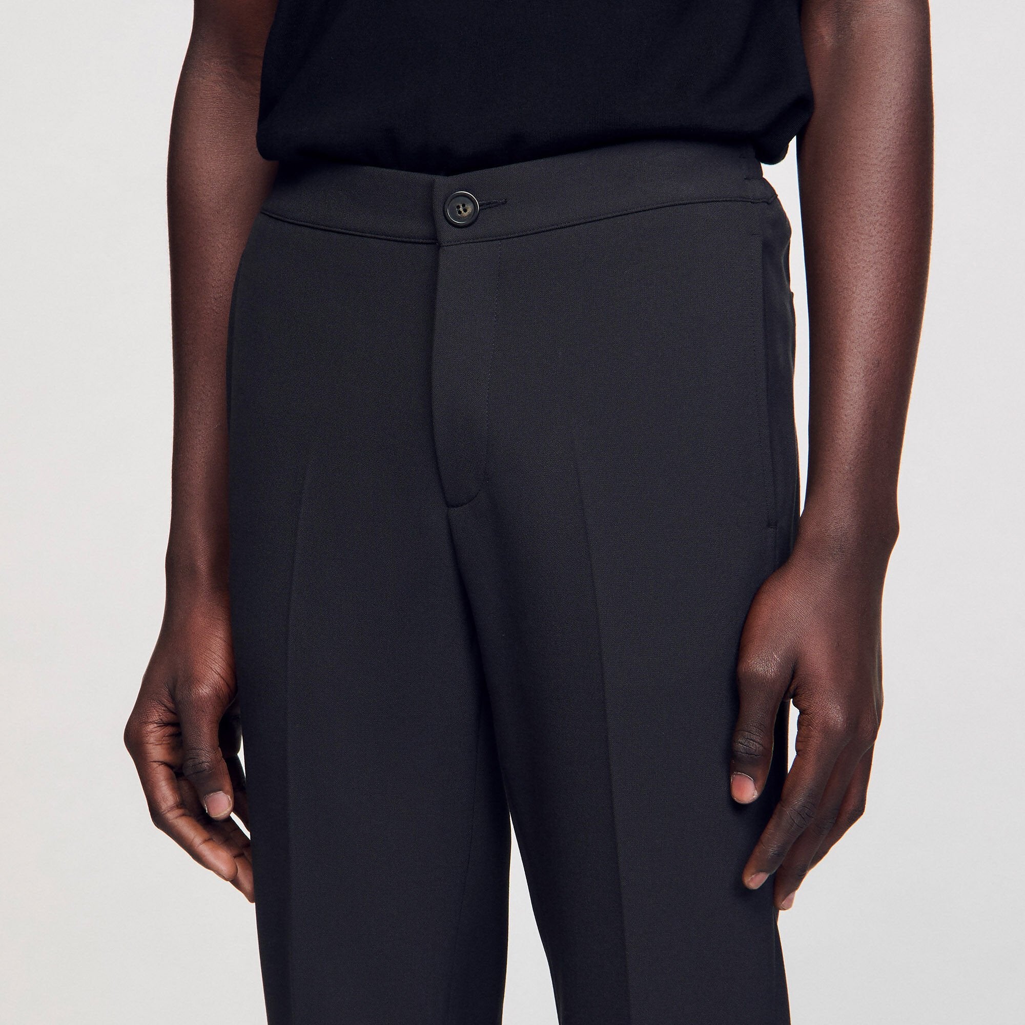 Sandro / Jersey trousers Dark Grey