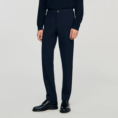 Sandro / Jersey trousers Navy Blue