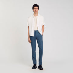 Sandro / Jersey trousers Thunderstorm Blue