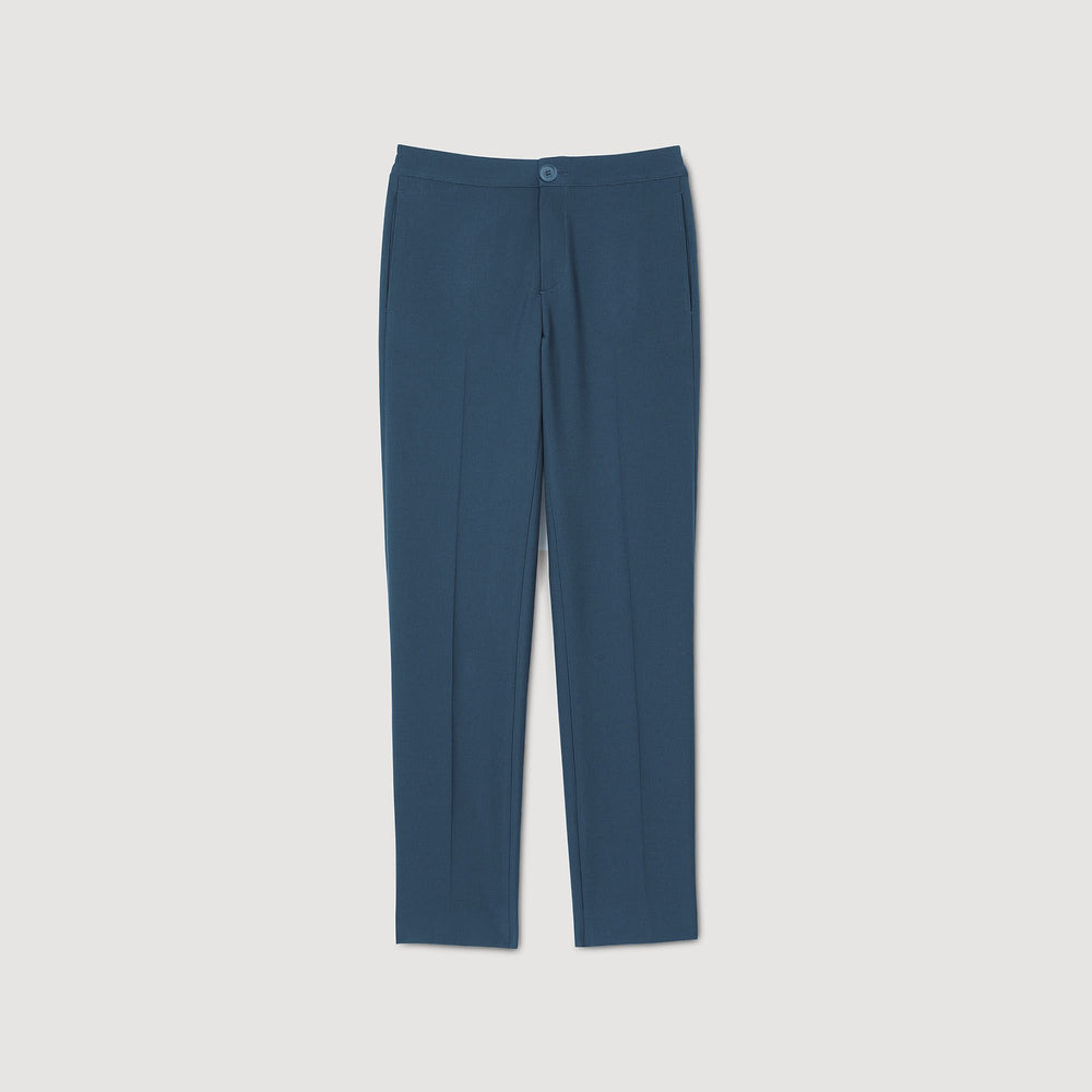 Sandro / Jersey trousers Thunderstorm Blue