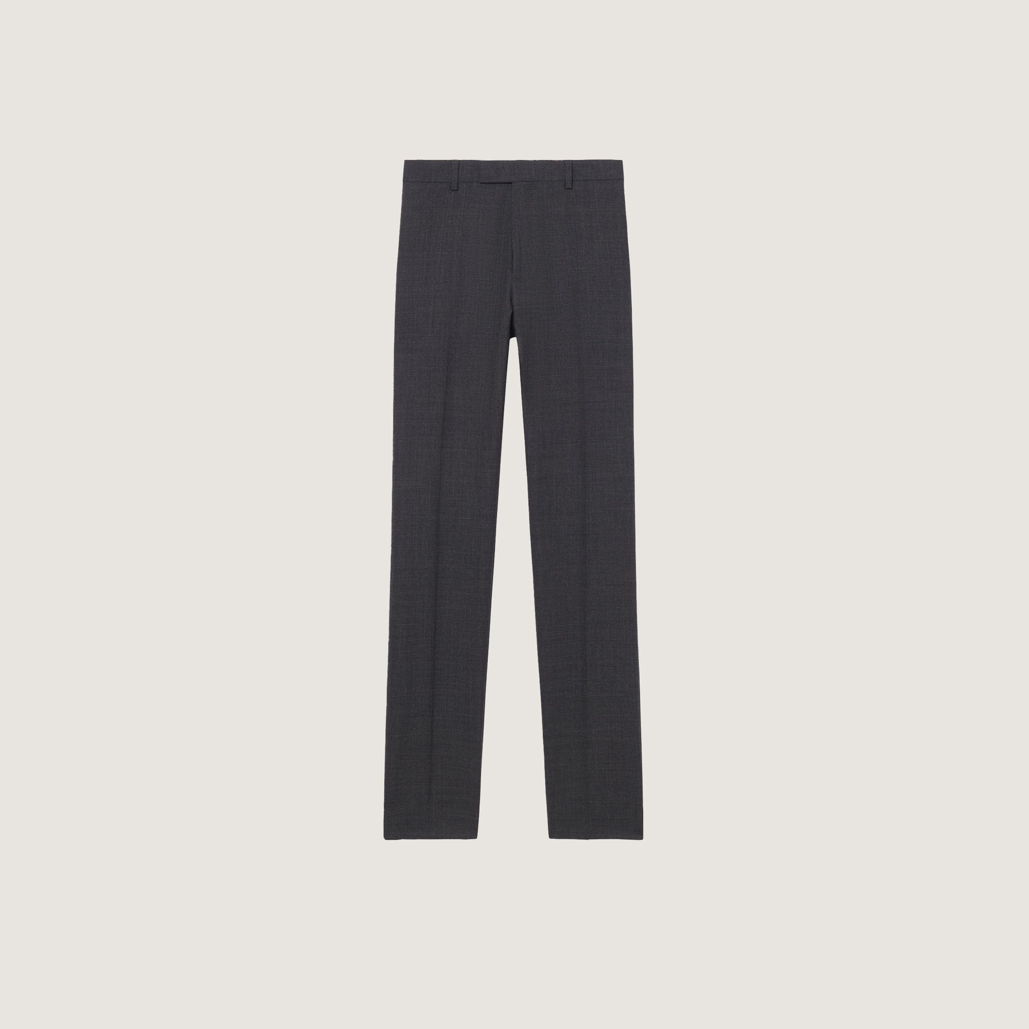 Sandro / Wool suit trousers Mocked Grey