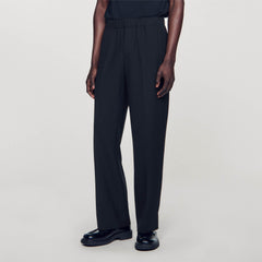 Sandro / Wide-leg trousers Black