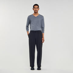 Sandro / Wide-leg trousers Dark Grey