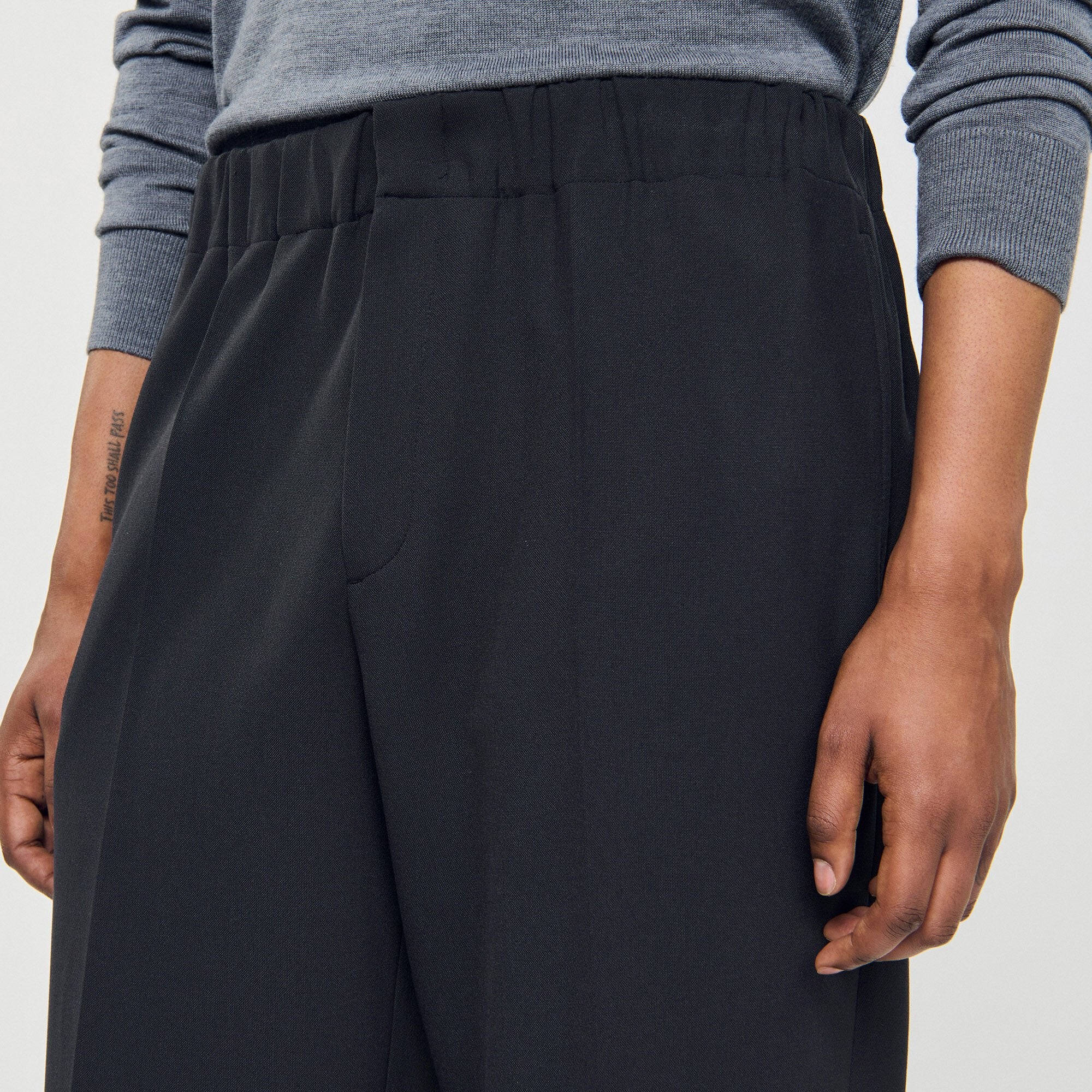 Sandro / Wide-leg trousers Dark Grey