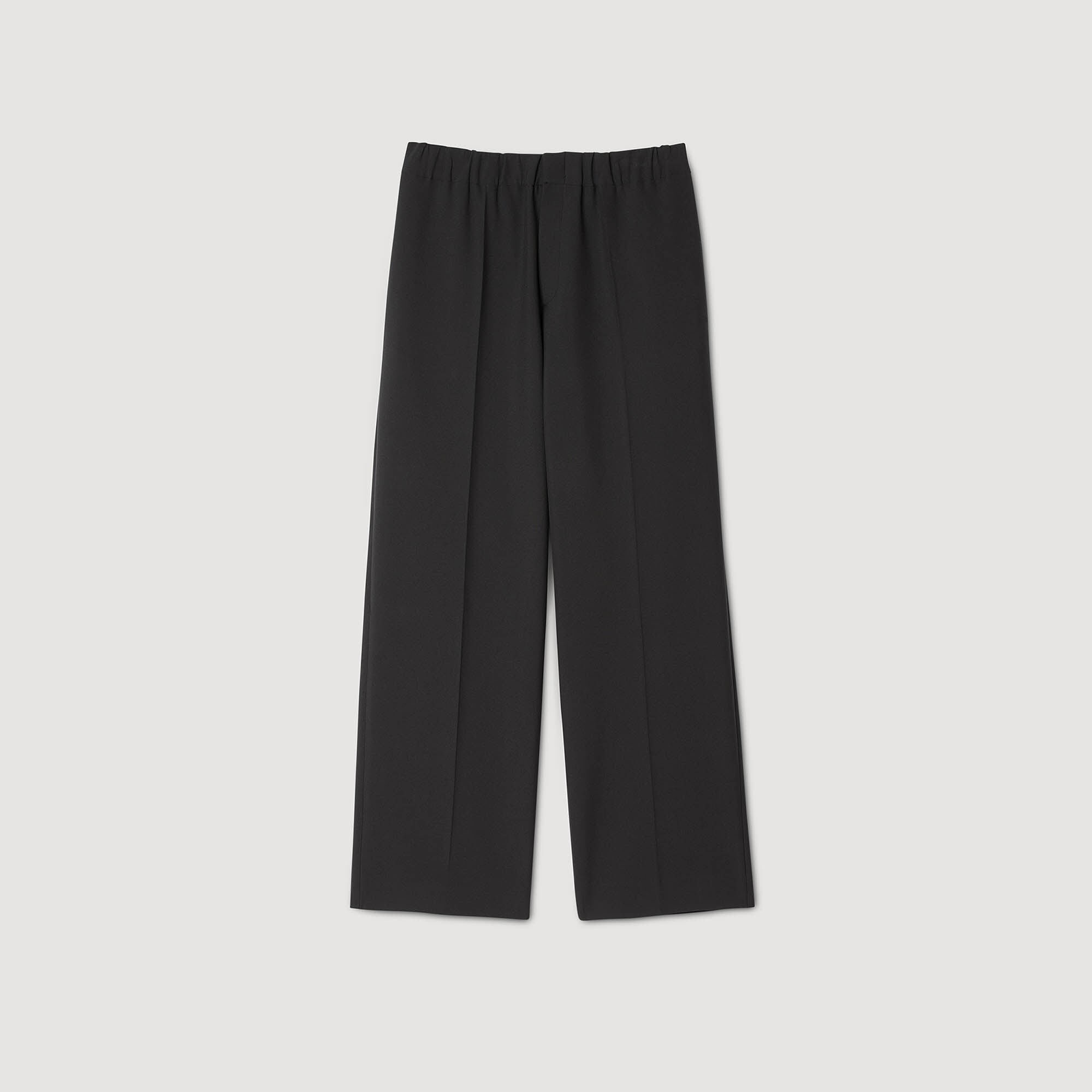 Sandro / Wide-leg trousers Dark Grey