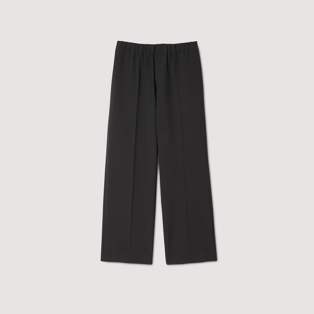 Sandro / Wide-leg trousers Dark Grey
