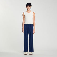 Sandro / Wide-leg trousers Royal Blue