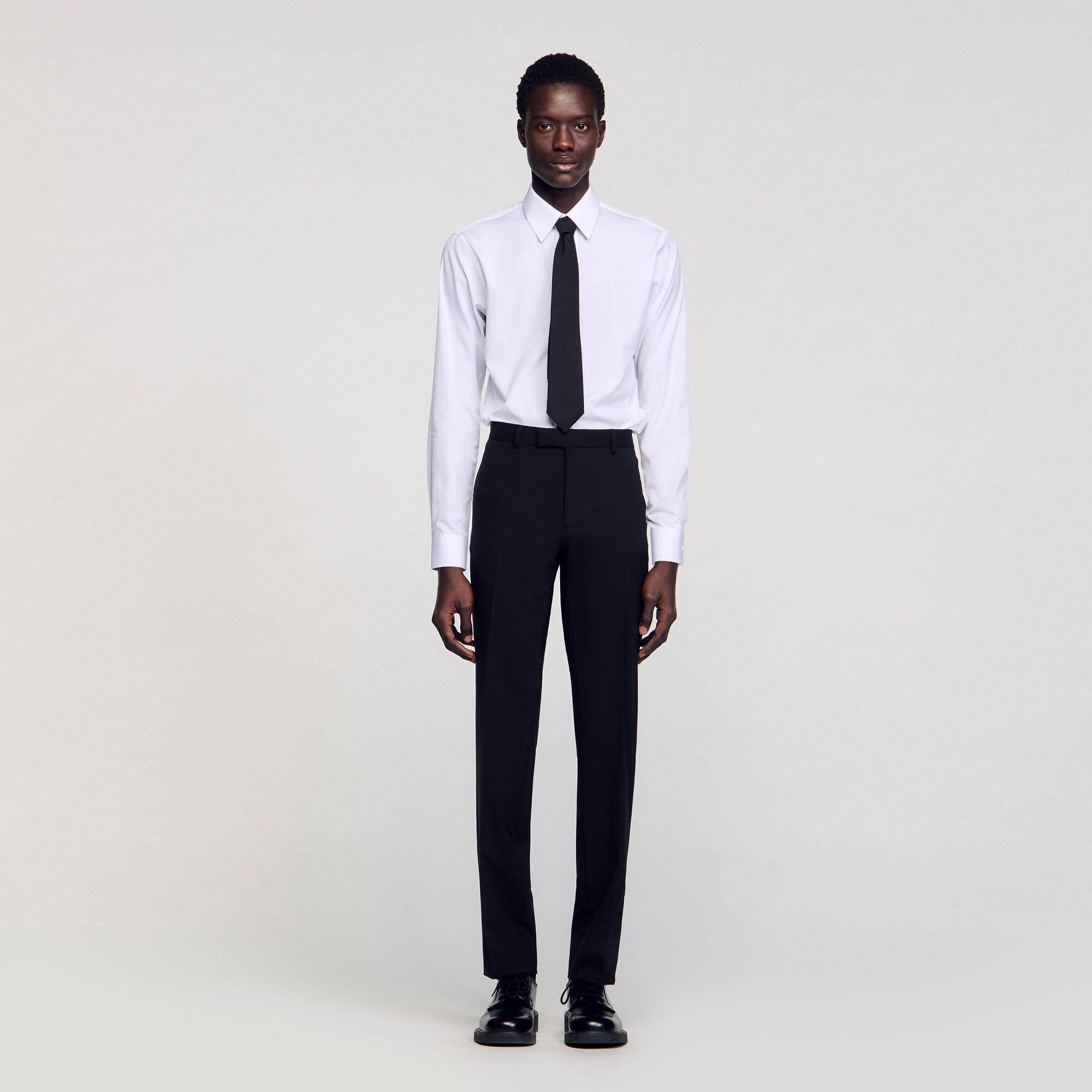 Sandro / Classic suit trousers Black