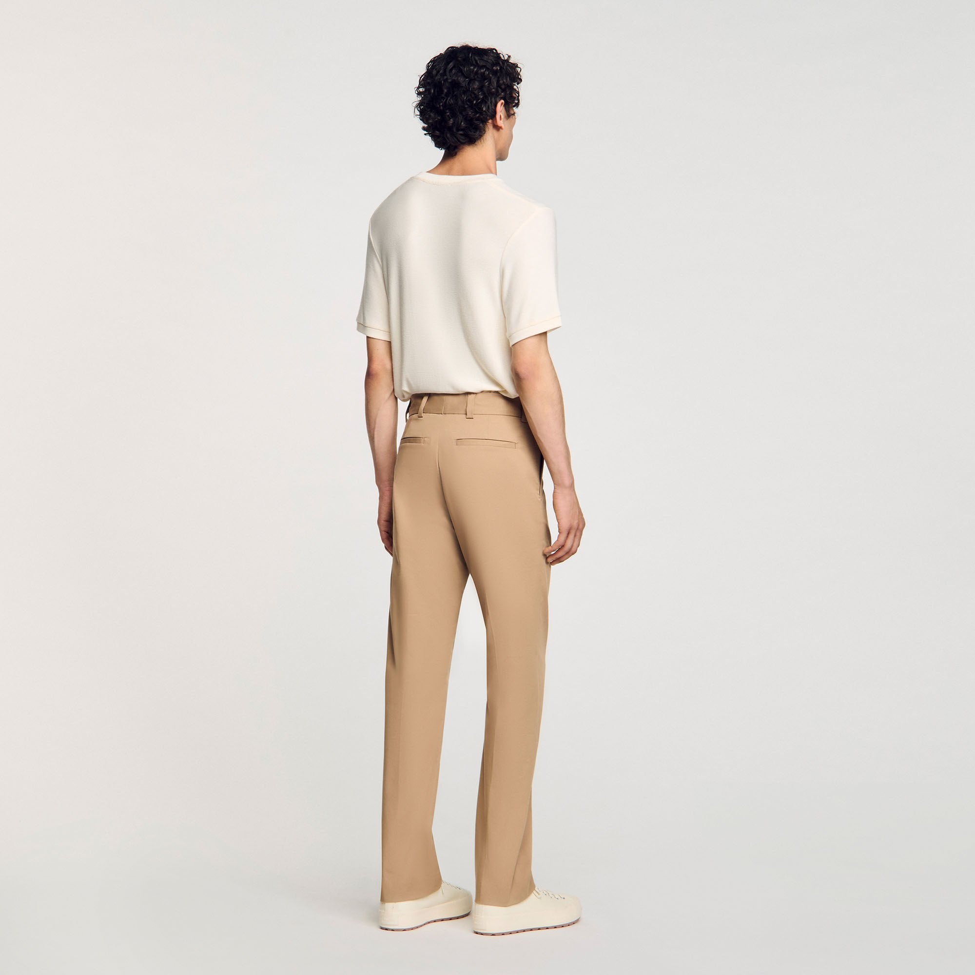 Sandro / Straight-leg chinos Nut