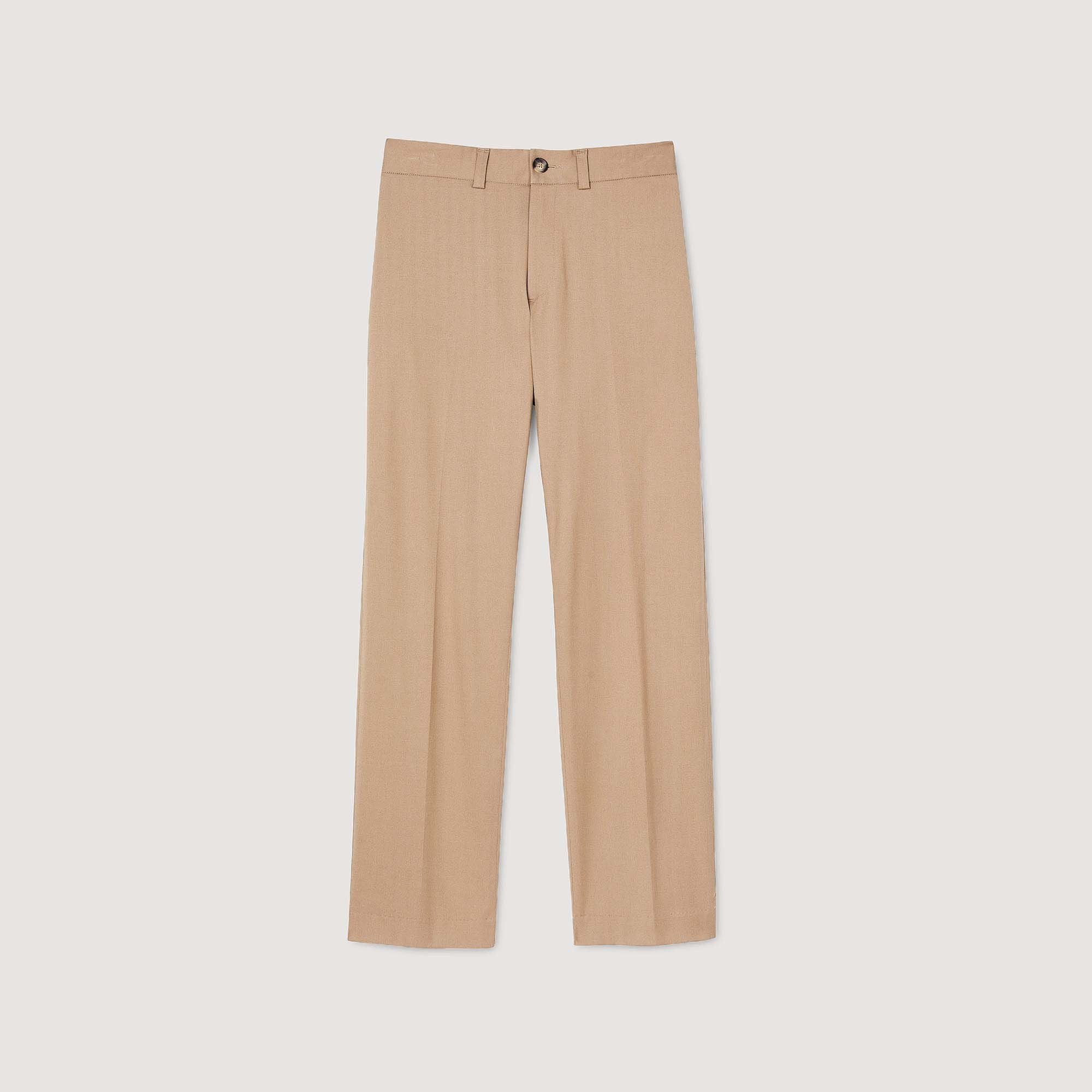 Sandro / Straight-leg chinos Nut