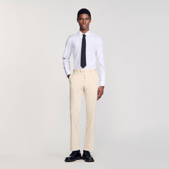 Sandro / Suit trousers Ivory.