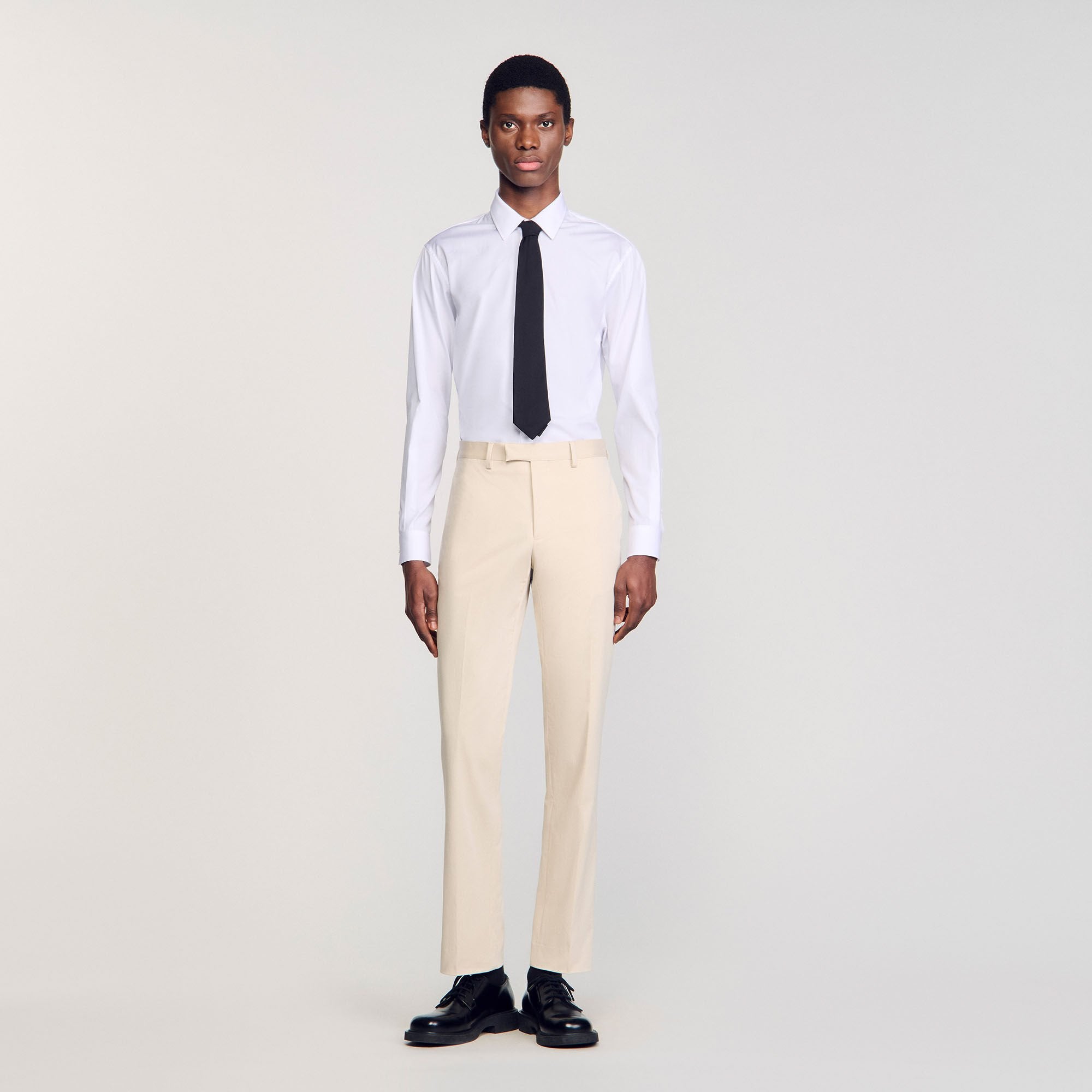 Sandro / Suit trousers Ivory.
