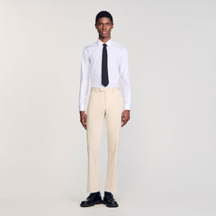 Sandro / Suit trousers Ivory.