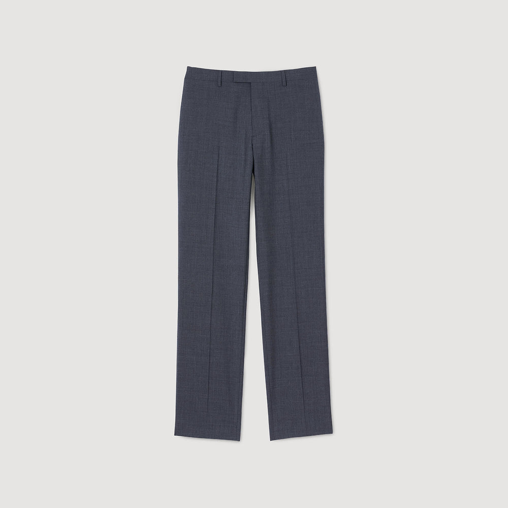 Sandro / Wool suit trousers Mocked Grey