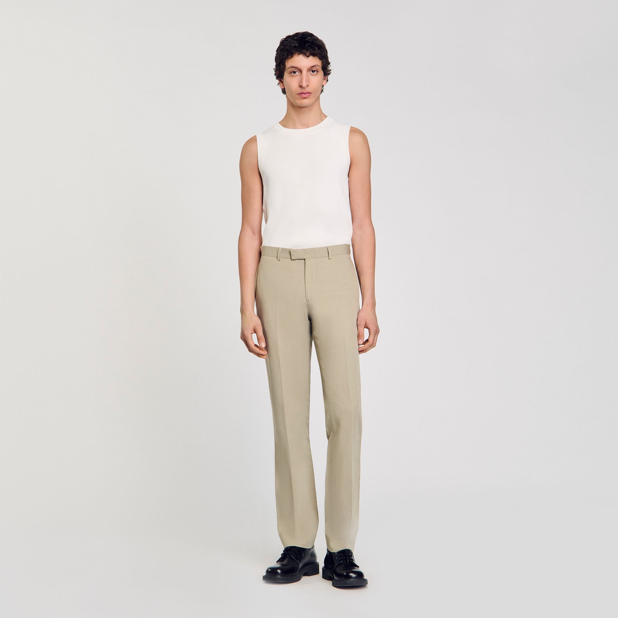Sandro / Suit trousers Light Kaki.