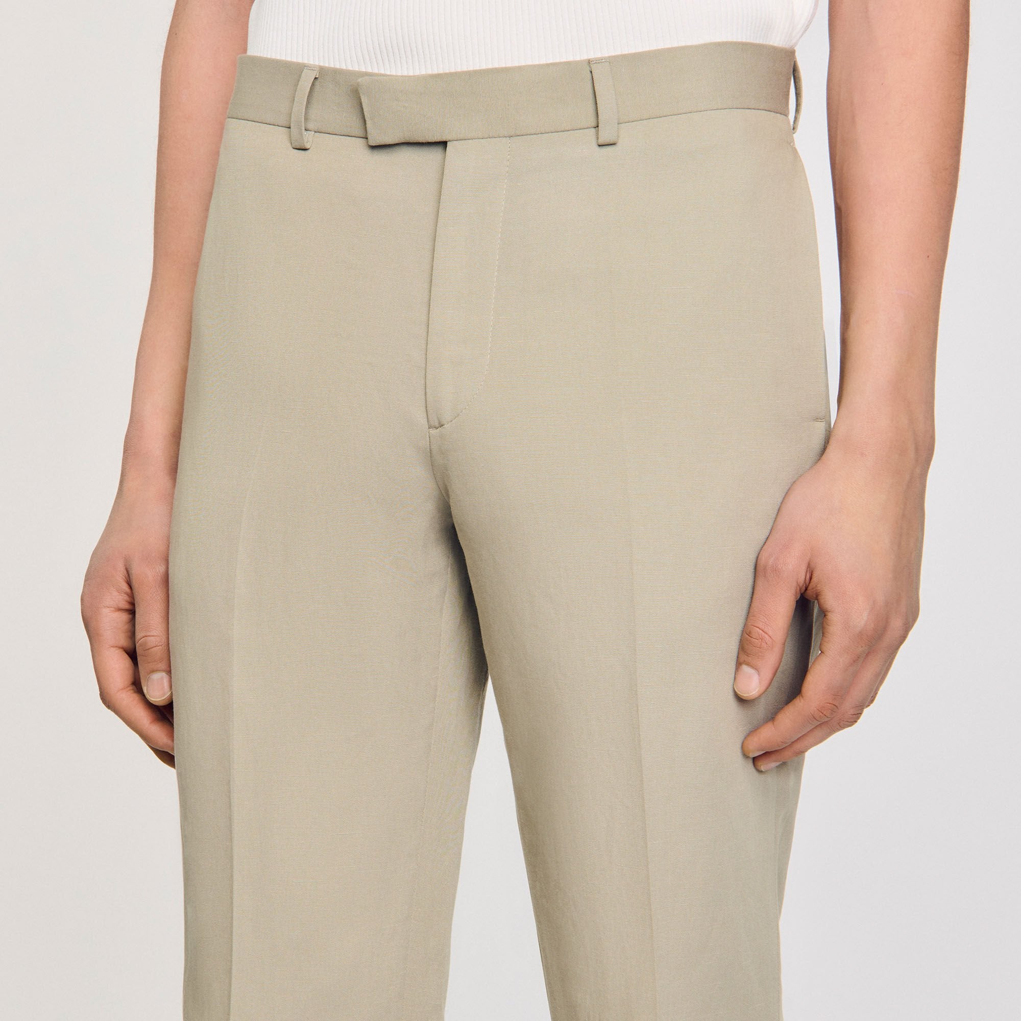 Sandro / Suit trousers Light Kaki.