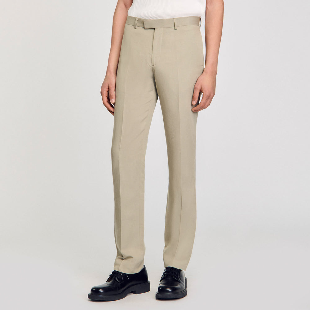 Sandro / Suit trousers Light Kaki.